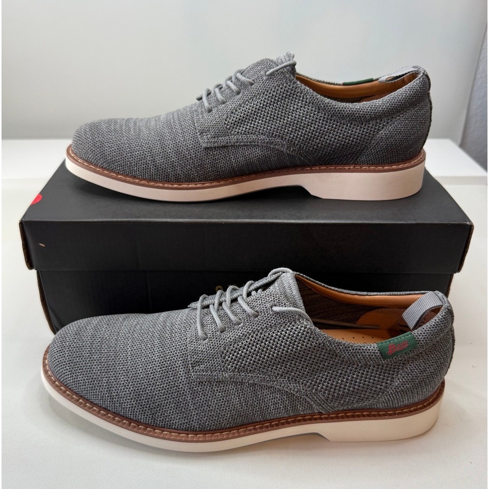 G.H. Bass & Co. Bucs Originals Grey Knit Oxford Shoes‎ BAZ2B421 Mens 8.5 M NEW